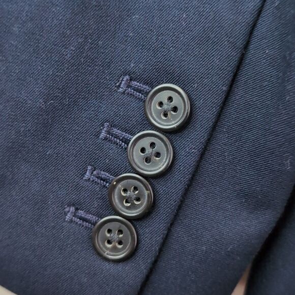 Jcrew navy blazer  suiting 6 not factory - Picture 4 of 9
